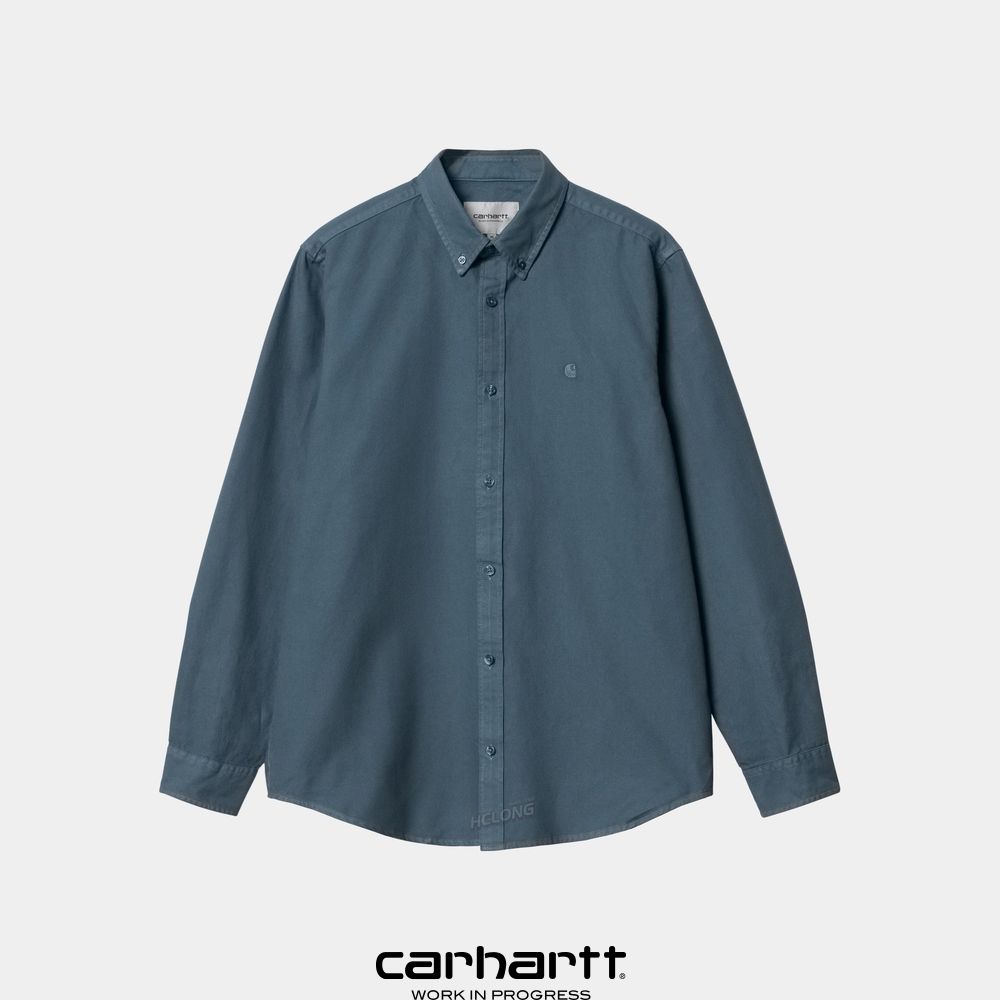 Best Carhartt Wip Shirts Cheap - Bolton Shirt Mens Storm Blue