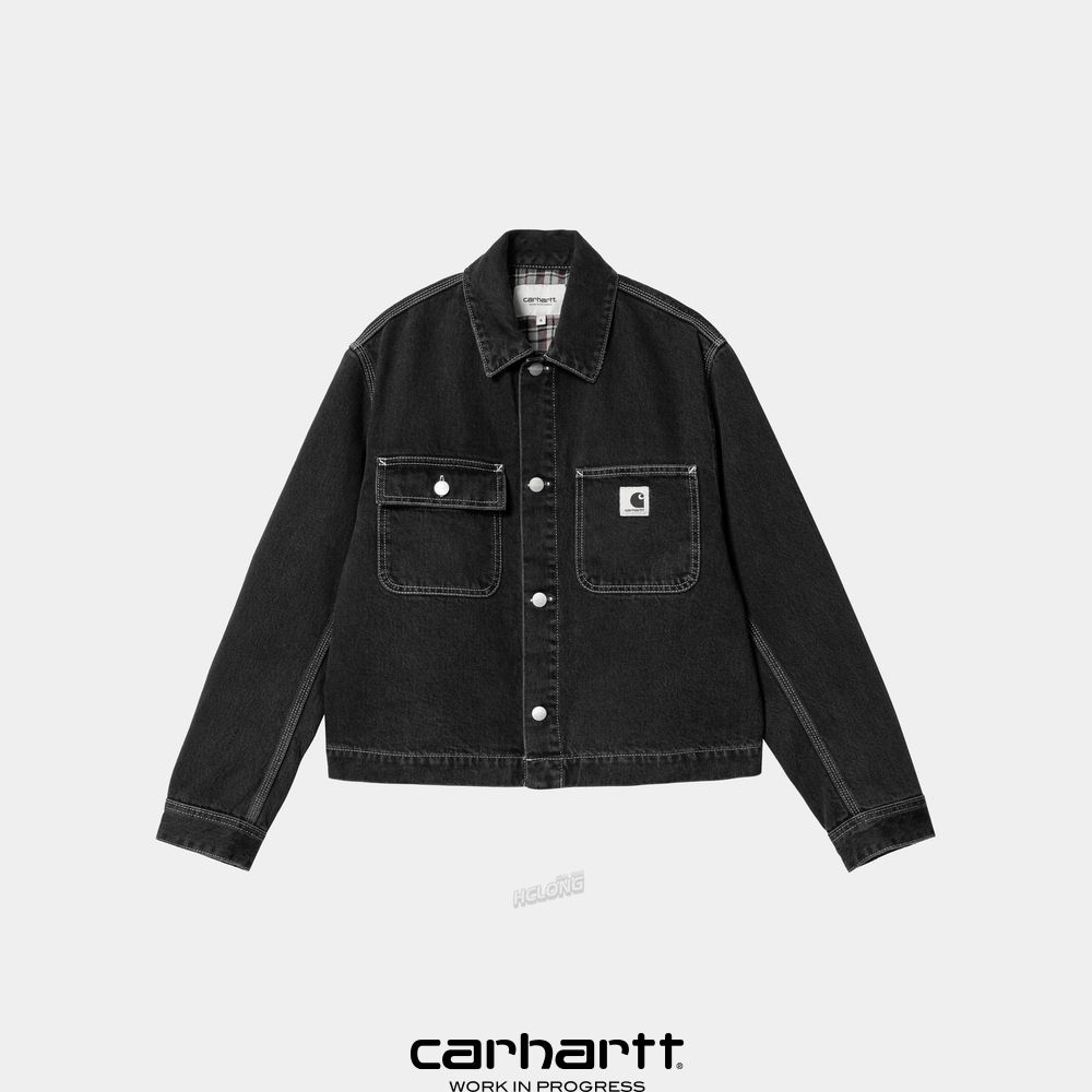 Best Quality Carhartt Wip Jackets - Rider Shirt Jacket Womens Black ...